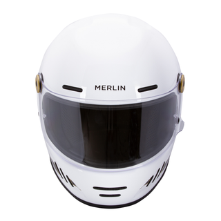 Merlin Revival Flash Full Face Helmet – Optic White