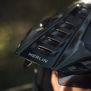 Merlin Torres Adventure Block Full Face Helmet – Gloss Black