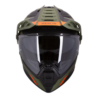 Merlin Torres Adventure Block Full Face Helmet – Matt Green