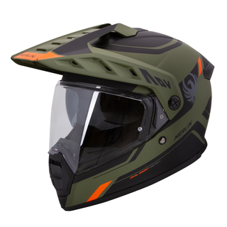 Merlin Torres Adventure Block Full Face Helmet – Matt Green
