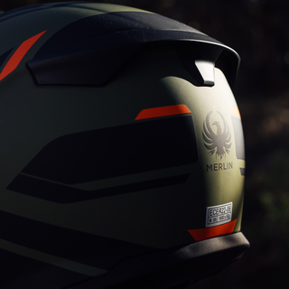 Merlin Torres Adventure Block Full Face Helmet – Matt Green