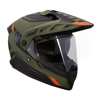 Merlin Torres Adventure Block Full Face Helmet – Matt Green
