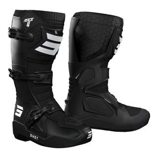 Shot Race 4 Adult Boots - Black