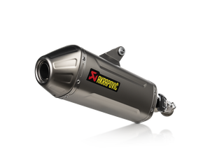 Akrapovic Slip-On Line S-CF8SO3-HFTT For CFMOTO 800MT-X  - Titanium - MotoHeaven