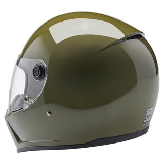 Biltwell Lane Splitter ECE 22.06 Helmet - Gloss Olive Green