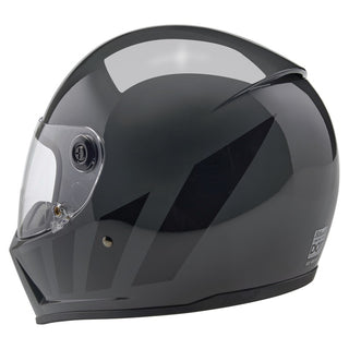 Biltwell Lane Splitter ECE 22.06 Helmet - Gloss Storm Grey Inertia