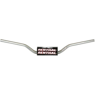 Renthal 6731TT Fatbar Trials 7/8 Handlebar with Bar Pad (6 Inch) - Silver