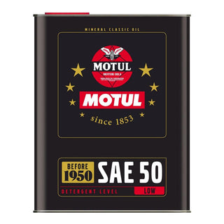 Motul Classic SAE50 4 Strock Oil - 2Litre