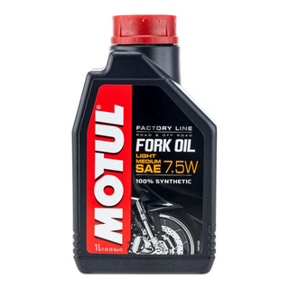 Motul Medium 7.5W Factory Line Fork Oil - 1Litre