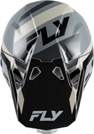 Fly Racing Formula CP Seal Helmet - Black/Grey/Light Grey