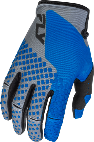 Fly Racing 2026 Kinetic Gloves - Blue/Grey/Black
