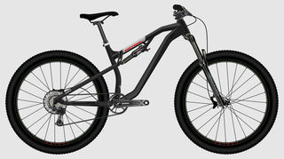 Patrol 691 Evo SL Alloy Enduro Mountain Bike  - Charcoal Black