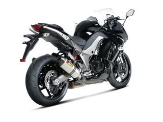Akrapovic Slip-On Line S-K10SO9-HZT For KAWASAKI Z1000SX - Titanium - MotoHeaven
