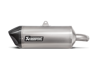 Akrapovic Slip-On System S-S10SO14-HAFT For Suzuki V-Strom 1000 - Titanium - MotoHeaven