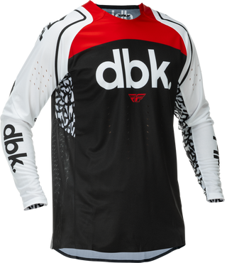 Fly Racing 2026 Evolution DBK MX Jersey - Black/White/Red