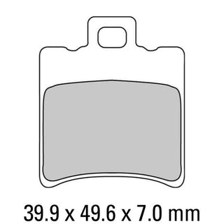Ferodo Brake Disc Pad Set FDB680EF