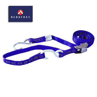 Aerofast MC2 Classic Tiedown - 25mm S-Hook -Blue