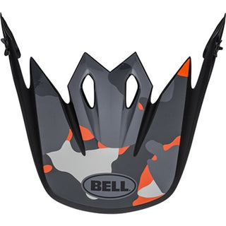 Bell S/P – MX-9 MIPS Helmet Peak Presence Camo Fluorescent - Orange