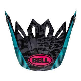 Bell Moto-9 MIPS Chief M/G Helmet Peak - Black / Pink / Black