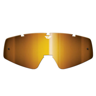 Fly Racing Zone & Focus Youth Replacement Goggle Lens - Chrome Amber