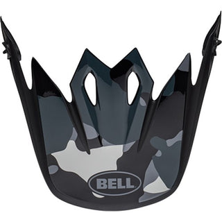 Bell S/P – MX-9 MIPS Helmet Peak Presence Matte Gloss - Black / Titanium / Camo