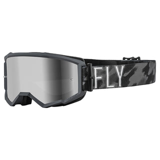 Fly Zone S.E. Tactic Camo Goggles - Silver Mirror/Smoke Lens