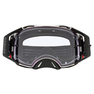 Oakley Airbrake MX Tuff Blocks Gunmetal Black - Prizm Low Light