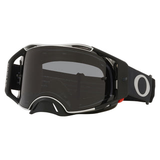 Oakley Airbrake MX Tuff Blocks Gunmetal Black - Dark Grey