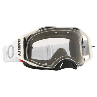 Oakley Airbrake MX Tuff Blocks White - Clear