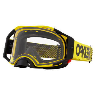 Oakley Airbrake MX Moto Yellow B1B - Clear