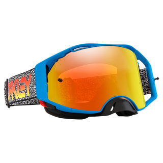 Oakley Airbrake MX Blue Crackle - Prizm MX Torch