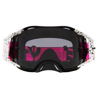 Oakley Airbrake MX Black Splatter - Dark Grey