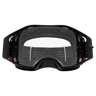 Oakley Airbrake MX Black White - Clear