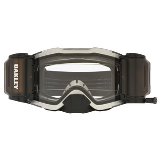 Oakley Front Line MX Tuff Blocks Black Gunmetal - Clear Roll Off