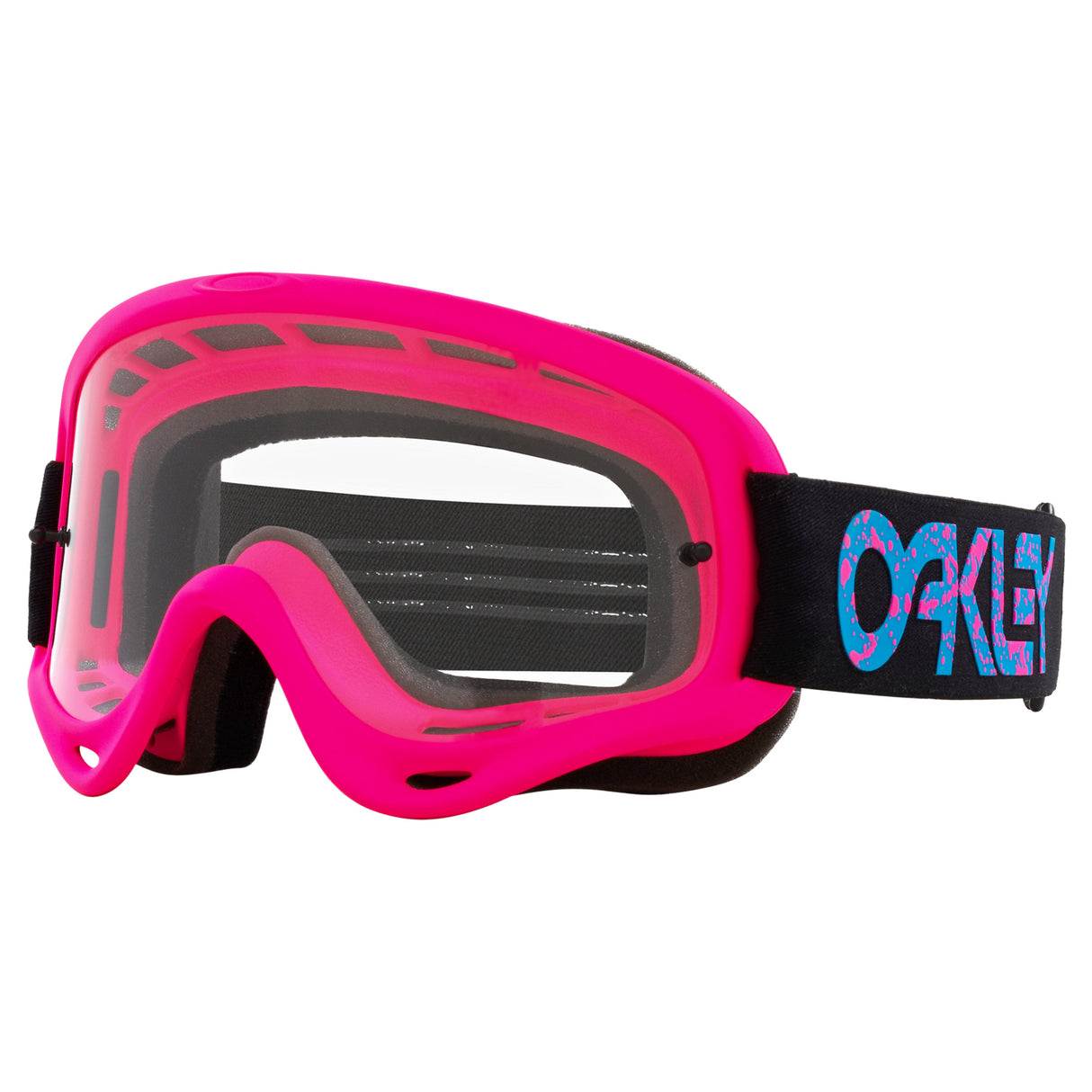 Oakley O-Frame MX Pink Splatter - Clear