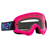 Oakley O-Frame MX Pink Splatter - Clear