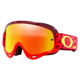 Oakley O-Frame MX TLD Painted Red - Red Fire Iridium