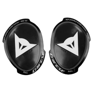 Dainese Armour RSS4 Knee Sliders Kit - Black/ White