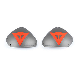 Dainese Armour Aluminum Sports Shoulder Plates Kit - Red