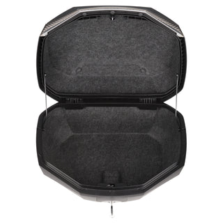 Dririder Shield Luxe Large Top Case - 48L - Black/Silver