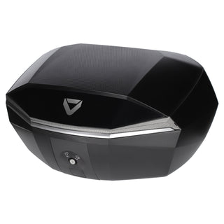 Dririder Shield Luxe Large Top Case - 48L - Black/Silver