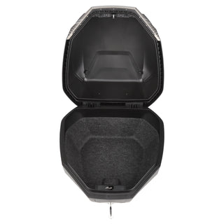 Dririder Shield Luxe Small Top Case - 35L - Black/Silver