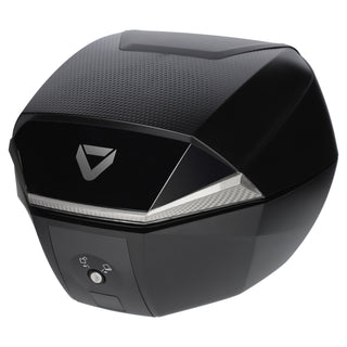Dririder Shield Luxe Small Top Case - 35L - Black/Silver