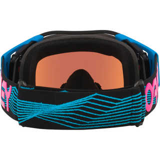 Oakley Airbrake Blue Wired Goggles with Dark MX Sapphire Iridium Lens