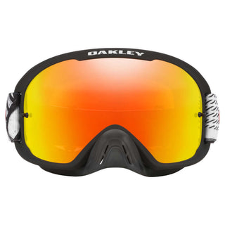 Oakley O Frame 2.0 Pro Black Forge Goggles With Fire Iridium Lens