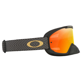 Oakley O Frame 2.0 Pro Team Black Goggles With Fire Lens