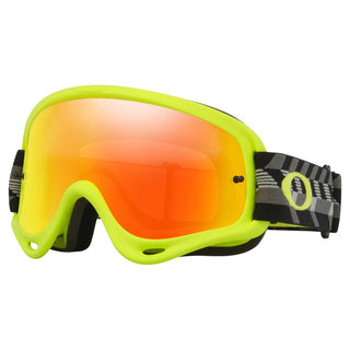Oakley O-Frame Black Empire Googles With Fire Iridium Lens