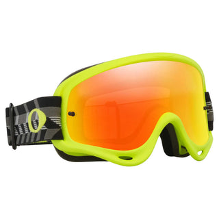Oakley O-Frame Black Empire Googles With Fire Iridium Lens