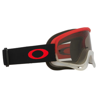 Oakley O-Frame Team Red Goggles With Light Grey Lens