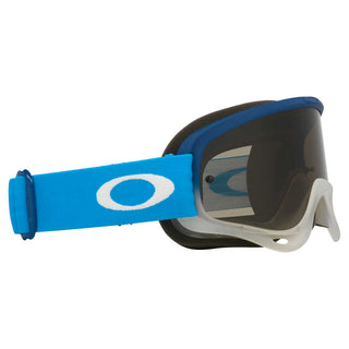 Oakley O-Frame Team Blue Goggles With Dark Grey Lens